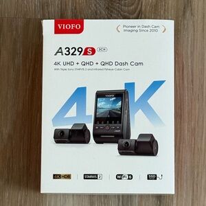 VIOFO | A329S 4K UHD Dash Cam 3 Channel